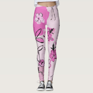 LEGGINGS SHINNY LE ROSE