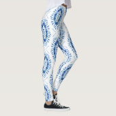 Leggings Shobori Blue Tie Dye Motif Chic (Droite)