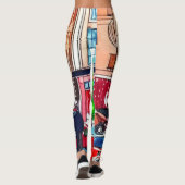 Leggings Shopping de Noël (Dos)