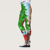 Leggings Shopping de Noël (Gauche)