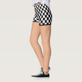 Leggings Shorts Checkered de drapeau - lumière (Gauche)