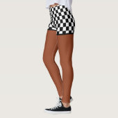 Leggings Shorts Checkered de drapeau - ton moyen (Gauche)