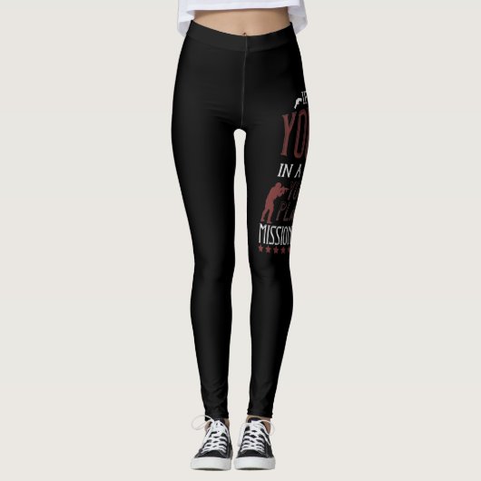 Leggings Si vous vous trouvez dans une lutte équitable (Devant)