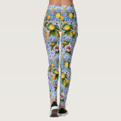 Leggings Sicilian style with flowers and lemon (Dos)
