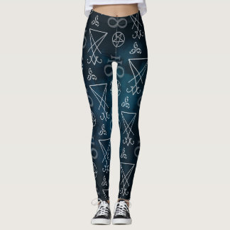 Leggings Sigils Magiques Et Symboles 