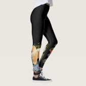 Leggings Sigles de NEGMAO - changement de couleur arrière - (Droite)
