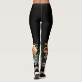 Leggings Sigles de NEGMAO - changement de couleur arrière - (Dos)