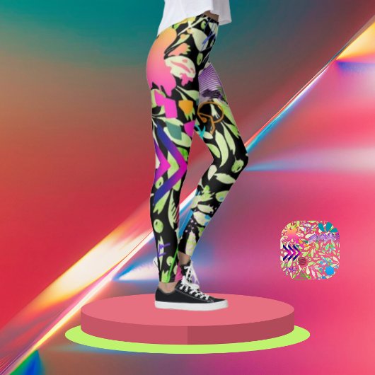 Leggings Signature de Neon Pulse