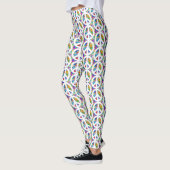 Leggings Signe de paix hippie (Gauche)