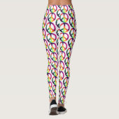 Leggings Signe de paix hippie (Dos)