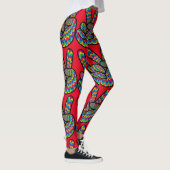 LEGGINGS SIGNE HIPPIE PAIX PANTES YOGA (Droite)