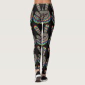 LEGGINGS SIGNE HIPPIE PAIX PANTES YOGA (Dos)