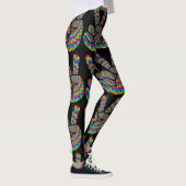 LEGGINGS SIGNE HIPPIE PAIX PANTES YOGA (Droite)