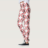 Leggings Signe NO Farny ⚠ Funny Thai Toilet ⚠ (Gauche)