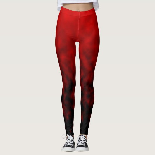 Leggings Silence de frêne rouge (Devant)
