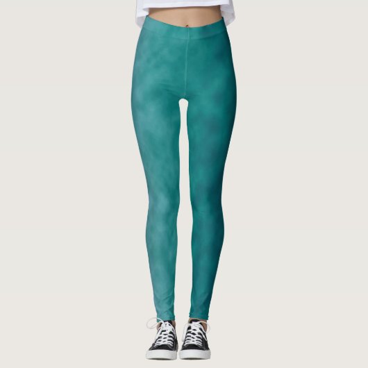 Leggings Silence du lagon (Devant)