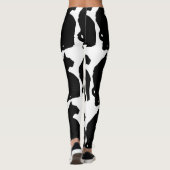 Leggings silhouette américaine (Dos)