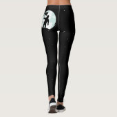 Leggings Silhouette d'astronaute (Dos)