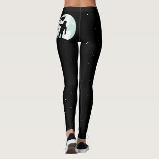 Leggings Silhouette d'astronaute