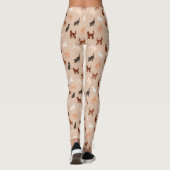 Leggings Silhouette de chat (Dos)