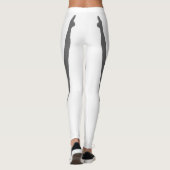 Leggings Silhouette de gymnastique rythmique (Dos)