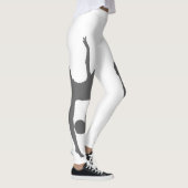 Leggings Silhouette de gymnastique rythmique (Droite)