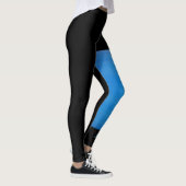 Leggings Silhouette d'escalade personnalisée avec nom (Droite)