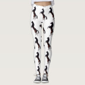 Leggings Silhouette du cheval (Devant)