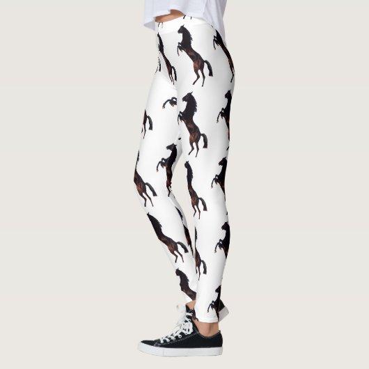 Leggings Silhouette du cheval (Gauche)