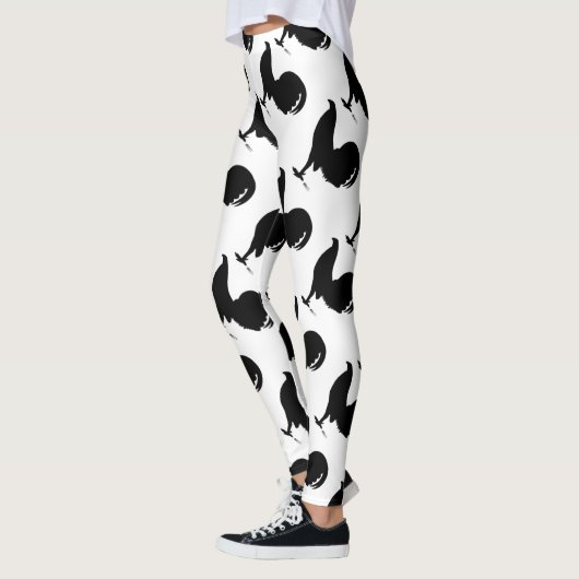 Leggings Silhouette du coq Gamecock (Gauche)