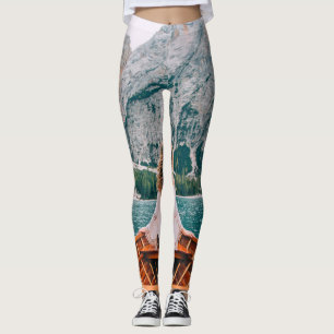 Leggings Silhouette Femme Lac Alpin Nature