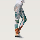 Leggings Silhouette Femme Lac Alpin Nature (Droite)