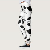 Leggings silhouette feuille (Gauche)
