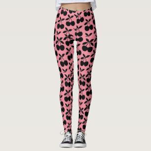 Leggings "Silhouettes de cerisier"