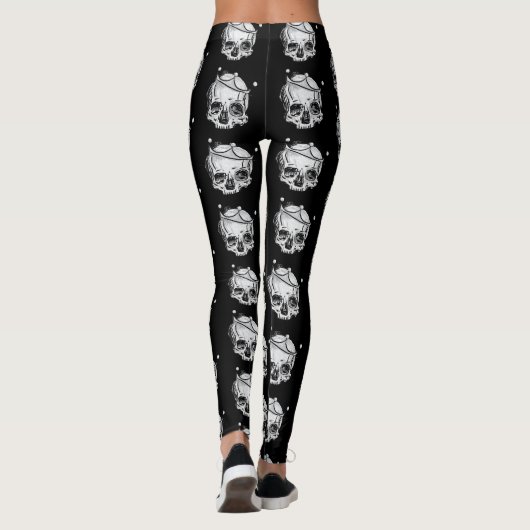 Leggings Silver Murderbarony (Dos)