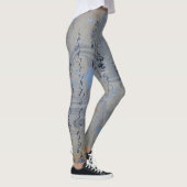 Leggings Silvery Art Calligraphie (Droite)