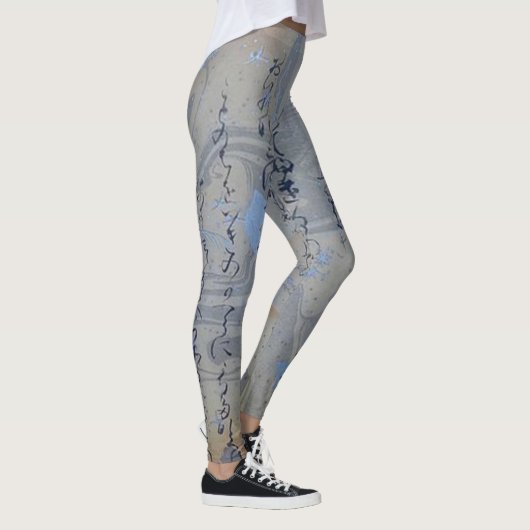 Leggings Silvery Art Calligraphie (Droite)