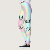 Leggings Simple acrylique pour marbre ajouter votre nom de (Gauche)