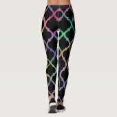 Leggings Simple élégant moderne coloré Motif marocain | (Dos)