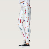 Leggings Simple et amusant Nautique (Gauche)