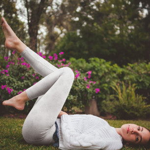 Leggings Simple minimaliste Motif de flocon de neige d'hive