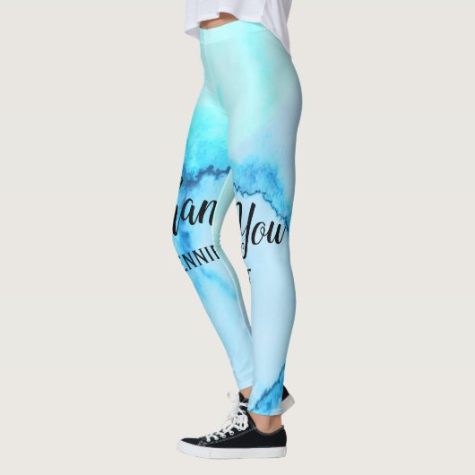 Leggings simple minimum calligraphy thank you add nam (Gauche)