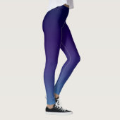 Leggings Simple moderne bleu marine dégradant (Droite)