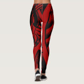 Leggings Sinagogue des guêtres de Satan Baphomet (Dos)