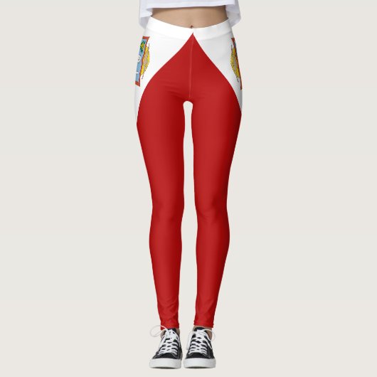 Leggings Sint Maarten Flag (Devant)