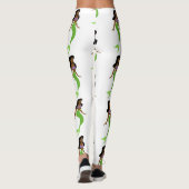 Leggings sirène africaine (Dos)