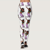 Leggings sirène noire (Dos)