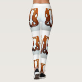 Leggings sirène rousse jumelle (Dos)