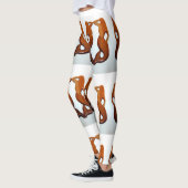 Leggings sirène rousse jumelle (Gauche)