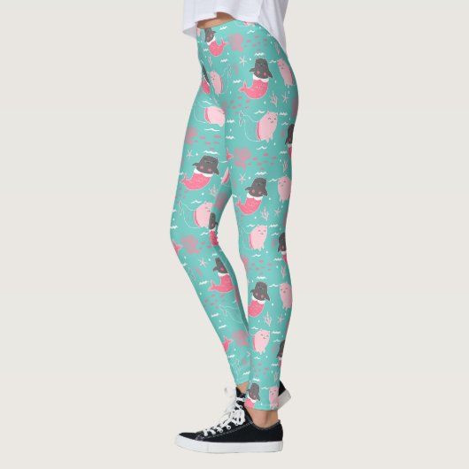 Leggings Sirènes de chat (Gauche)